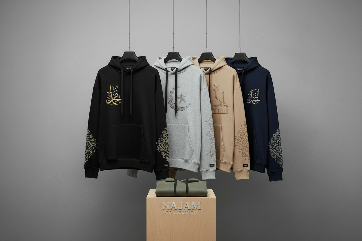 najam collection hoodies